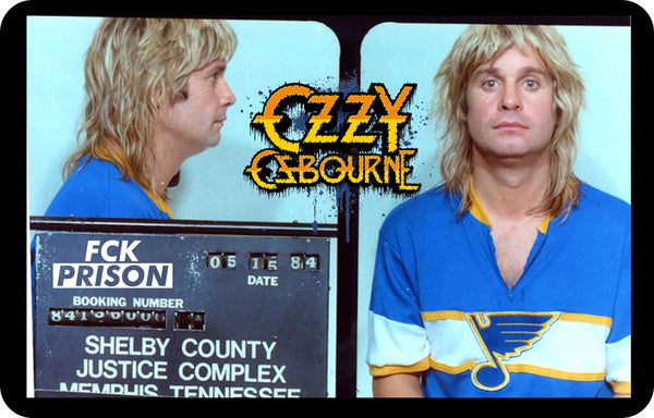 FCK PRISON OZZY OZBOURNE HOODIE