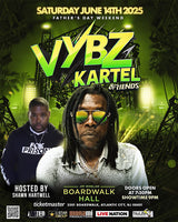 VYBZ KARTEL: USE TICKETMASTER LINK BELOW & DISCOUNT CODE TO PURCHASE YOUR TICKET